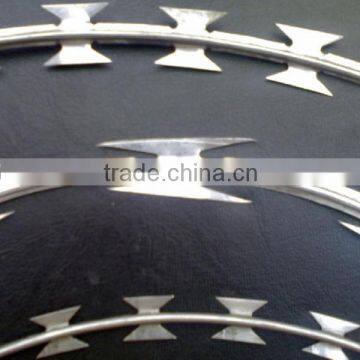 cross type high quality Concertina razor