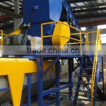 Plastic recycling machine pe pp wastes washing line