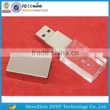 Wholesale Crystal Usb Flash Drive for Promotional Gifts 4gb 8gb Thumb Drive photo-5