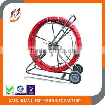 Diameter 14mm Bright Red Fiberglass Electric Cable