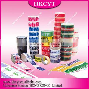 Fashional Custom self adhesive roll printed label film sticker