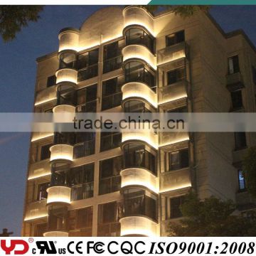 YD CE FCC CQC UL SASO IP68 LED wall washer light building lighting