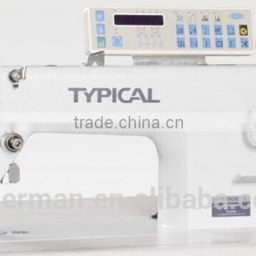 Typical GC0303D3 Direct-Drive Auto-Trimming and back tack lockstitch sewing machine