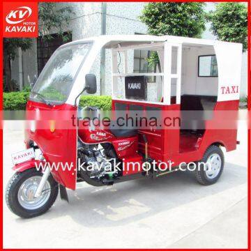 Guangzhou Manufacturer 150cc Petrol Passenger Tricycle Tuk Tuk / Indian Auto Rickshaw Moto Taxi