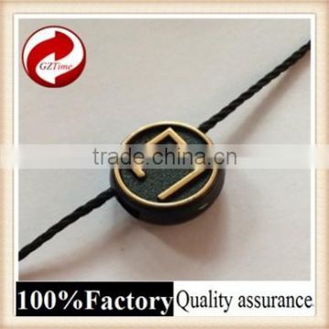 Fashional good quality plastic seal tag with logo string golf bag tag