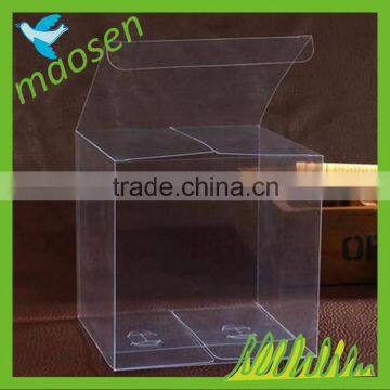 OEM ODM Plastic PET PVC transparent gift box clear