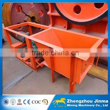durable Vibrating Trough Feeder / chute feeder with Capacity 25-80 TPH