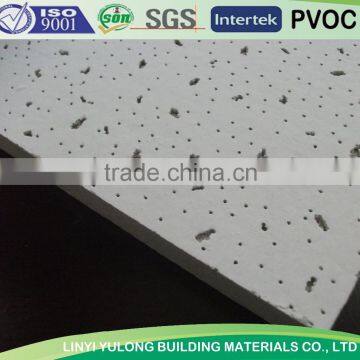 Good quality mineral fiber ceiling tile