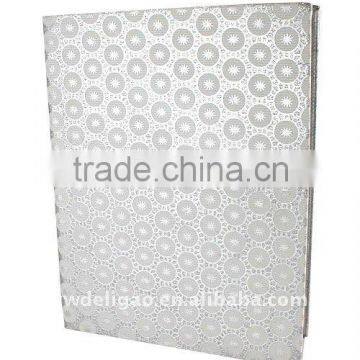 Round Dots Art Paper Wrapping Ring Binder Desktop File Folder for Office Stationery Cardboard A4 or FC Size