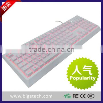 Latest and cheapest Mechanical hand feeling keyboard wired mechanical gaming keyboard backlight keyboard