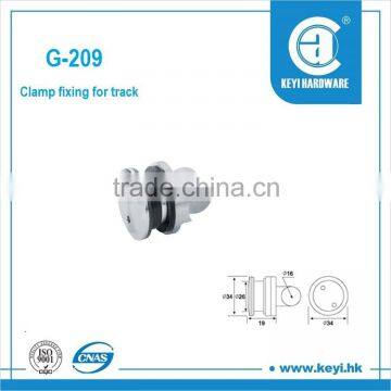 Clamp fixing for track/sliding door accessories/tube clamp fixing to glass(G-209)