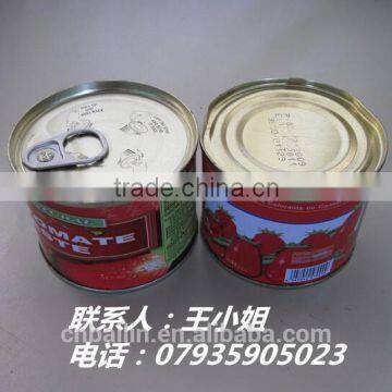 brix 28-30 tomato ketchup in cans with favorable price and high quality