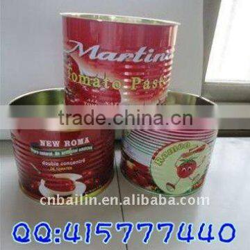 best xinjiang tomato paste brix 28-30% 2.2kg