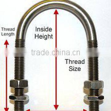 40CR grade 8.8 u bolt for cars