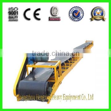 heat resistant inclined brick belt conveyor for transport