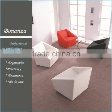 Leather Single Seat Sofa Set Design 879# for Home and Living Room photo-2