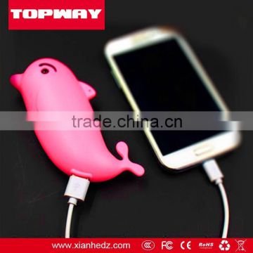 Topway Fashion Design PVC RoHs Power Bank