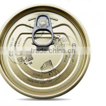 Tinplate Or Aluminum Easy Open Lid/Ends For Can Customer order