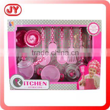 13pcs plastic kids kitchen set toy