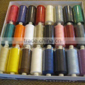 sell yarn: 100% Polyester sewing thread color ne 30/2