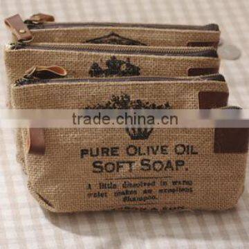 eco friendly jute pen bags for promotion