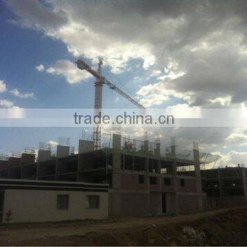 ERGUNLAR TOWER CRANE QTZ 63B (5013) 6 TONS FLAT TOP photo-3