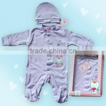 china wholesale organic cotton baby romper kid clothing