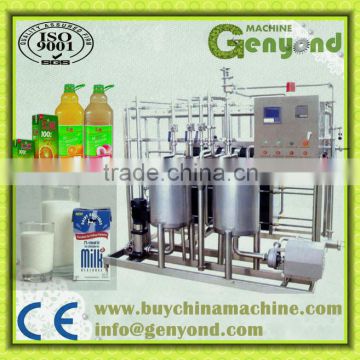 Semi automatic plate milk pasteurizer