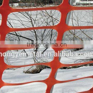 US market HDPE orange extruded fence net construction safety net