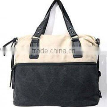 Fashion style canvas men tote bag shoulder bag