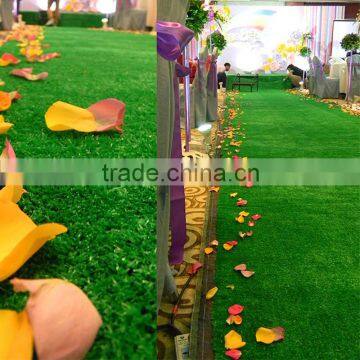 Chinese Cheap Artificial Grass for Wedding Landscape