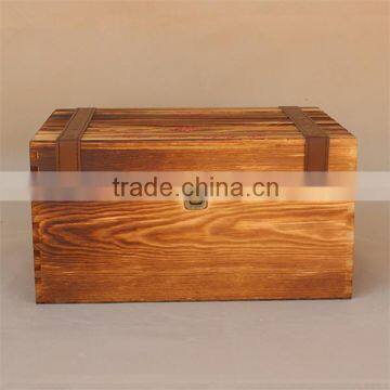 Wholesale Custom Pine Wood Wine Carrier Box photo-2