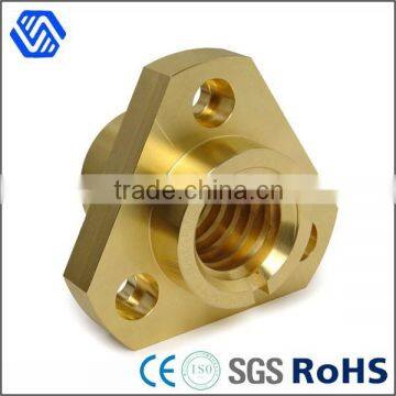 Carbon steel furniture locking t nut brass triangle t nuts