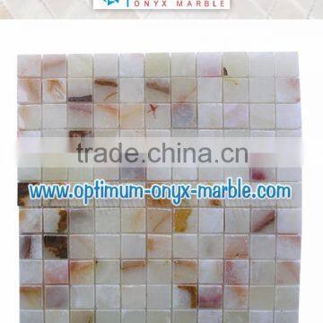 WHITE ONYX MOSAIC TILE - 002 photo-5
