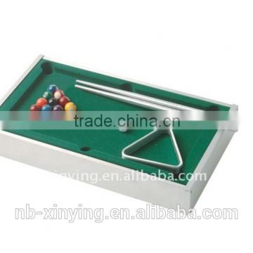 Hot Selling Mini Aluminum Pool Table Top Billiard Game Table