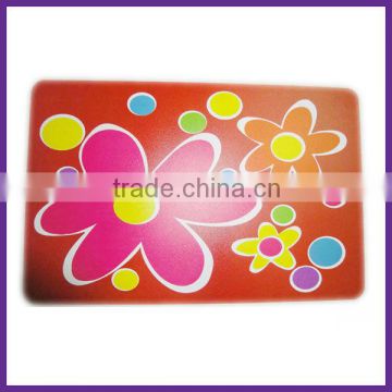 hard frosted flower printing clear pp mats