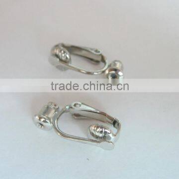 20mm Brass Screw Back Ear Clip Muff Earring Clip For Wholesale