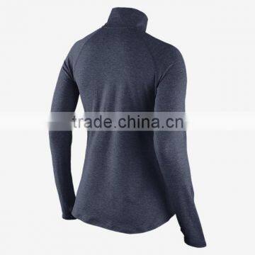 Latest Design Womens Workout Shirt Long Sleeve Running Tights Quick Dry Fitness photo-2