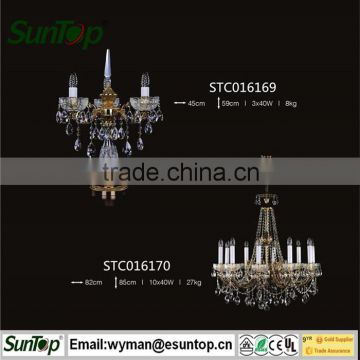 2016 best-selling asfour crystal chandelier with LED bulb