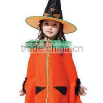 Children's pumpkin cloak Girls COSPLAY Halloween costumes