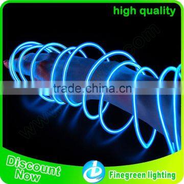 el wire neon glow for christmas decoration ice blue el