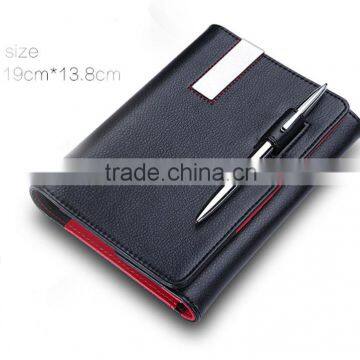 top quality genuine leather branded organizer