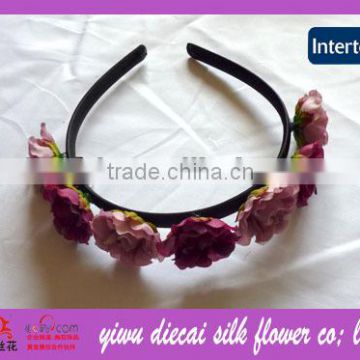 Stylish handmade multiflower headband