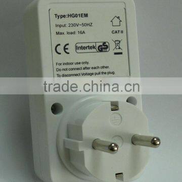 Wireless Digital Energy Power Meter Socket Europe Plug CE Certificate photo-3