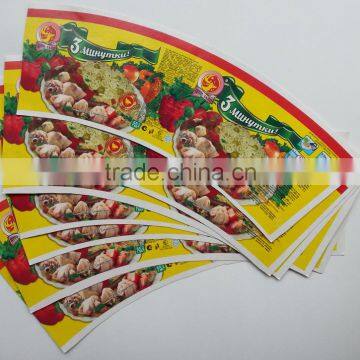 Uv Offset Printing Die Cutting Paper Fan for Bowl