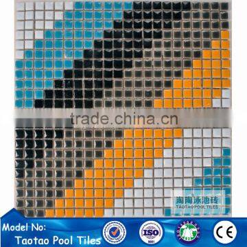 10*10mm Outdoor 5mm Mini Mosaic Tiles Swim Pool photo-4