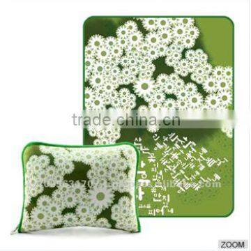 Printing Cushion Blanket Cornelian Cherry Greens