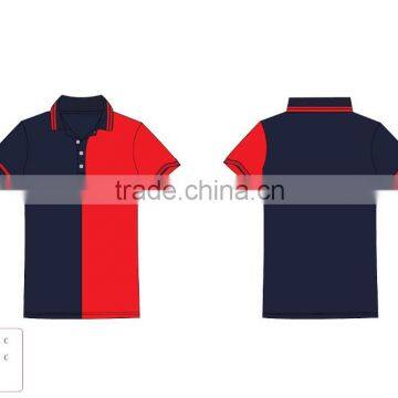 2015/2016 newest design professional club soccer polo shirt