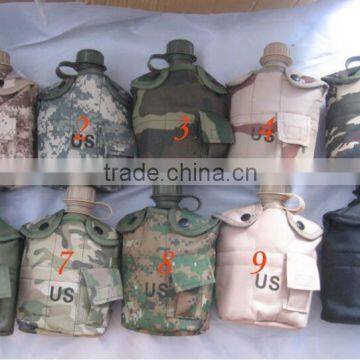 US Army Water Bottle Military Water Canteen Army Canteen Soldier Canteen 3 Piece 1 Quart Canteen Kit With Cover & Aluminum Cup photo-6