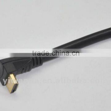 90 degree hdmi cable with black color,hdmi video capture card